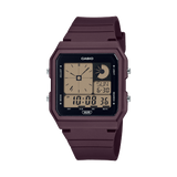 Casio  Unisex Watch Digital Display, Black Dial Purple Resin Strap, LF-20W-5ADF