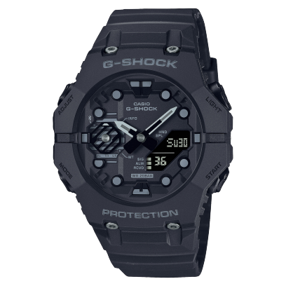 G-Shock Analog & Digital, Black Dial Black Resin Band Watch for Men, GA-B001-1ADR