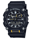 G-Shock Men's Watch Analog & Digital Combo, Black Dial Black Resin Band, GA-900-1ADR