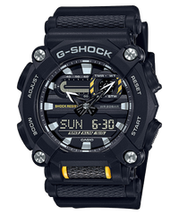 G-Shock Men's Watch Analog & Digital Combo, Black Dial Black Resin Band, GA-900-1ADR