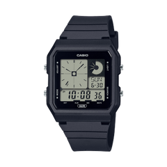 Casio  Unisex Watch Digital Display, Black Dial Black Resin Strap, LF-20W-1ADF