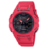 G-Shock Analog & Digital, Black Dial Red Resin Band Watch for Men, GA-B001-4ADR