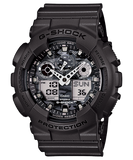 G-Shock Men's Watch Analog & Digital, Black Dial Black Resin Band, GA-100CF-8ADR