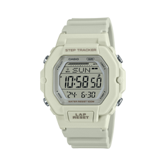 Casio Women's Watch Digital, White Dial White Resin Strap, LWS-2200H-8AVDF