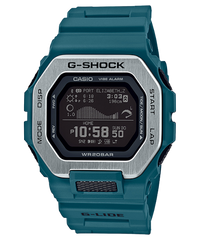 G-Shock Men's Watch Digital, Black Dial Blue Resin Band With Bluetooth Connectivity, GBX-100-2DR