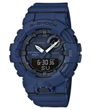 G-Shock Men's Analog & Digital Watch, Combo, Black & Blue Dial Blue Resin Band With Bluetooth Connectivity, GBA-800-2ADR