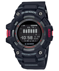 G-Shock Men's Digital Watch, Sporty Design Black Dial Black Resin Band With Bluetooth Connectivity, GBD-100-1DR