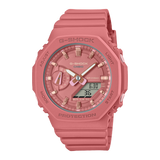 G-Shock Men's Watch Analog & Digital Combo, Pink Dial Pink Resin Band, GMA-S2100-4A2DR