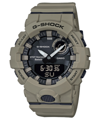 G-Shock Men's Analog & Digital Watch, Combo, Black Dial Sand Beige Resin Band With Bluetooth Connectivity, GBA-800UC-5ADR