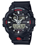 G-Shock Analog & Digital, Black Dial Black Resin Band Watch for Men, GA-700-1ADR