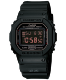 G-Shock Men's Watch Digital, Black Dial Black Resin Band, DW-5600MS-1DR