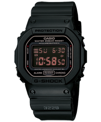 G-Shock Men's Watch Digital, Black Dial Black Resin Band, DW-5600MS-1DR