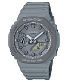 G-Shock Men's Watch Analog & Digital Combo, Grey Dial Grey Resin Band, GA-2110ET-8ADR