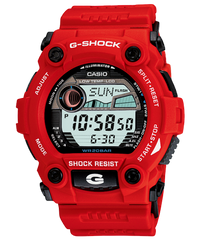 G-Shock Men's Digital Watch Black Dial Red Resin Band,G-7900A-4DR