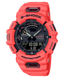 G-Shock Men's Analog & Digital Watch Combo, Sporty Design Black Dial Orange Resin Band, GBA-900-4ADR