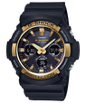 G-Shock Men's Watch Analog & Digital Combo, Black Dial Black Resin Band, GAS-100G-1ADR