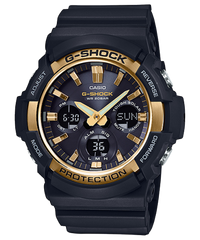 G-Shock Men's Watch Analog & Digital Combo, Black Dial Black Resin Band, GAS-100G-1ADR