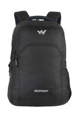 Wildcraft Ace 2 Black/ Lb3 18" Backpack, ACE2BLACK