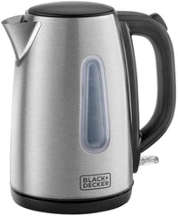 Black+Decker, 1.7 Litre Concealed Coil Stainless Steel Kettle, JC450