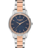 Lee Cooper  Women's Watch Blue Dial Two Toned Stainless Steel Strap, LC07229.590