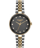 Lee Cooper  Women's Watch Gun Dial Two Toned Stainless Steel Strap, LC07245.260