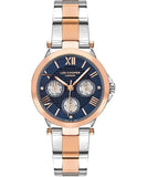 Lee Cooper  Women's Watch Blue Dial Two Toned Metal Strap, LC07445.590