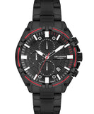 Lee Cooper  Multi Function Men's Watch Black  Dial, Black Stainless Steel Strap, LC07546.650