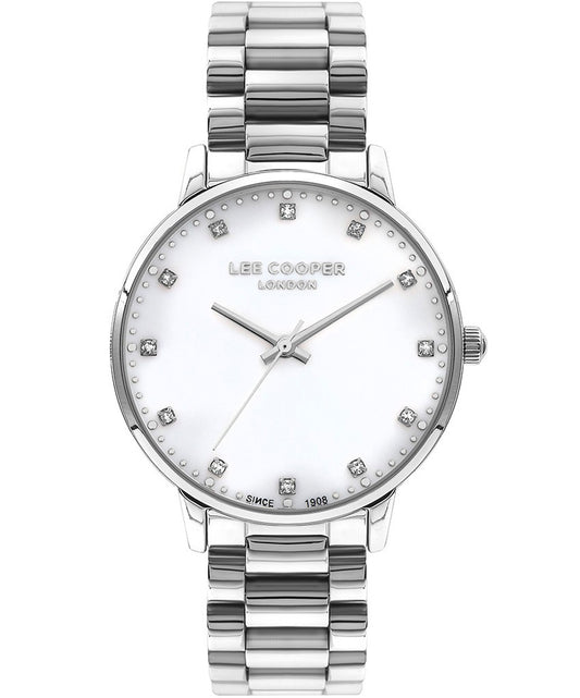 Lee Cooper, Men's, Analog Watch, Silver Dial, LE-LC07548.320