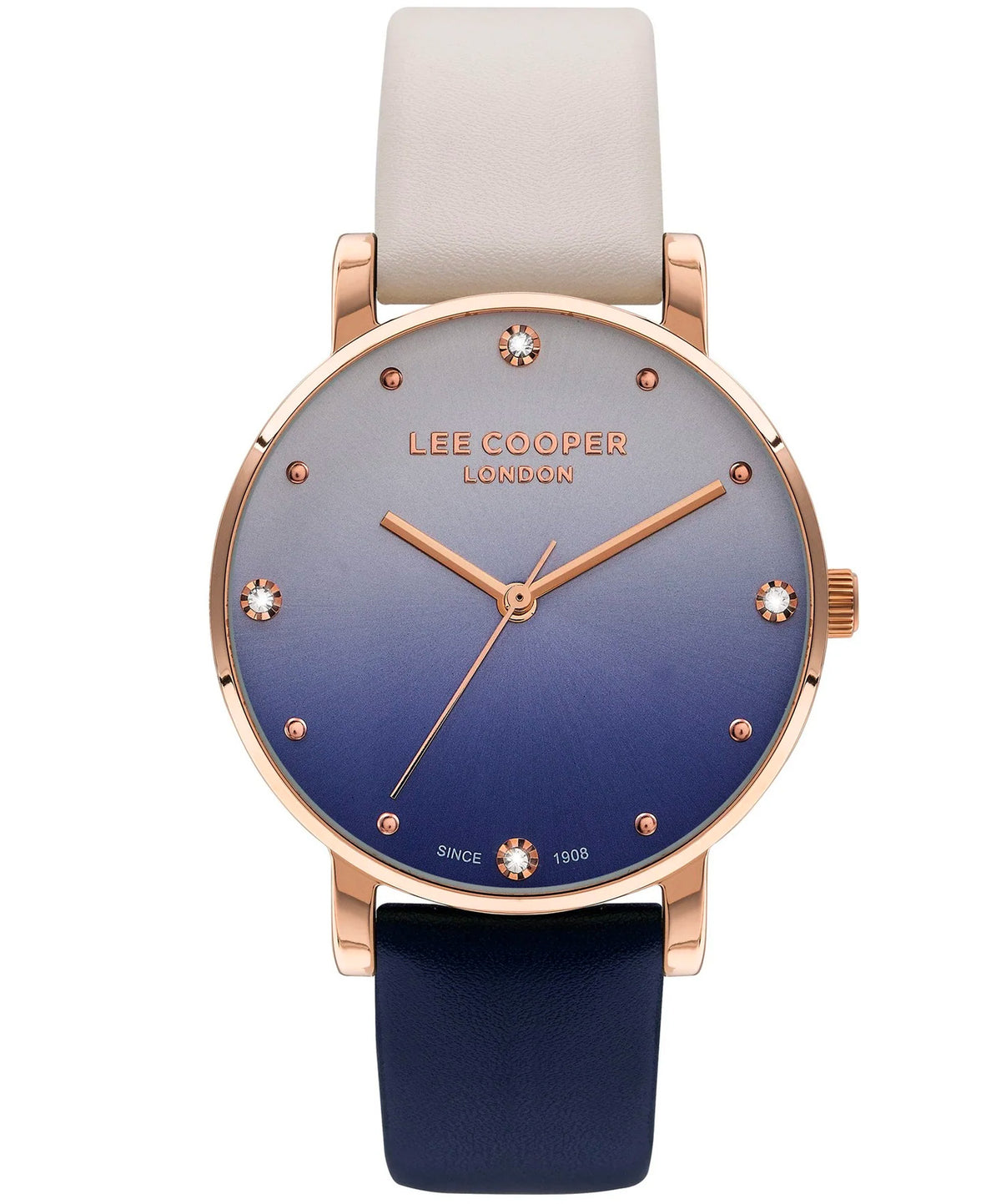 Lee Cooper  Women's Watch Multicolor Dial Multicolor Leather Strap, LC07553.499