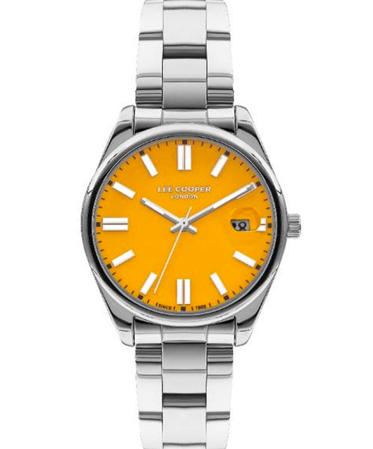 Lee Cooper, Men's, Analog Watch, Silver Dial, LE-LC07566.310
