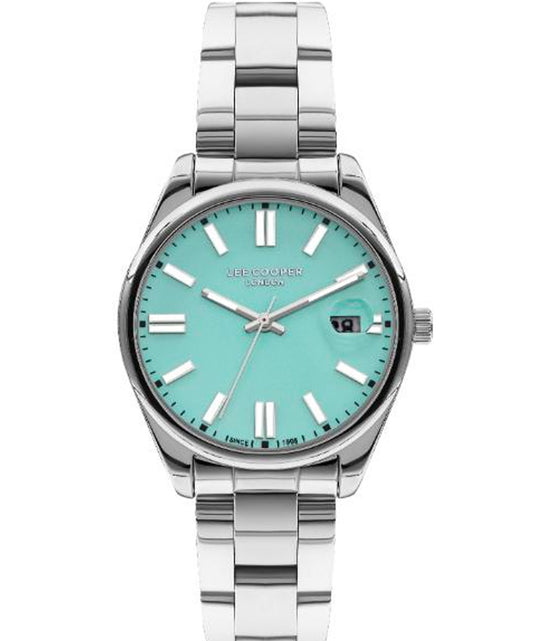 Lee Cooper, Men's, Analog Watch, Silver Dial, LE-LC07566.390