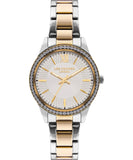 Lee Cooper  Women's Watch Silver Dial Rose Gold Metal Strap, LC07569.230
