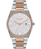 Lee Cooper  Men's Watch Silver Dial Two Toned Metal Strap, LC07608.530