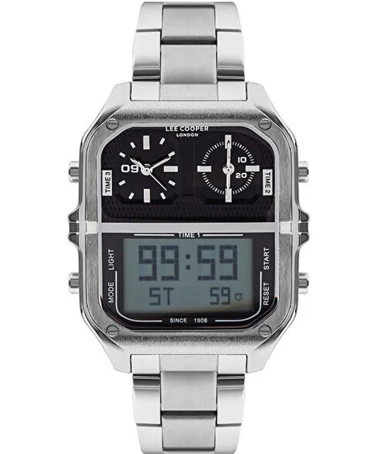 Lee Cooper, Men's, Analog Watch, Black Dial, LE-LC07638.350