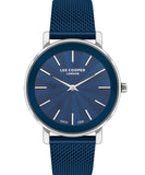 Lee Cooper  Women's Watch Blue Dial Blue Mesh Strap, LC07687.390