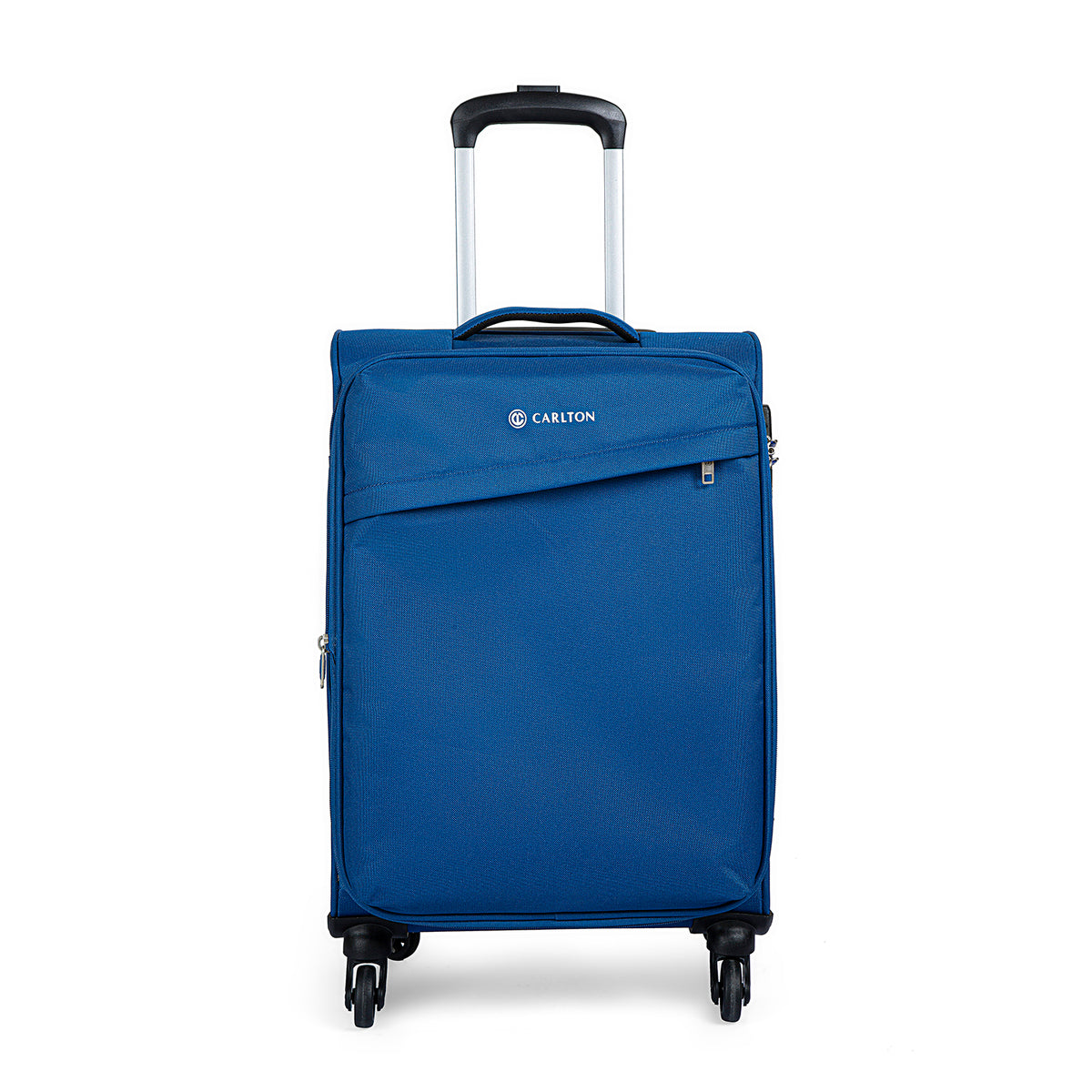 Carlton Lords 55cm, 4 Wheel Spinner Cabin Trolley, Blue,LORDS55BU