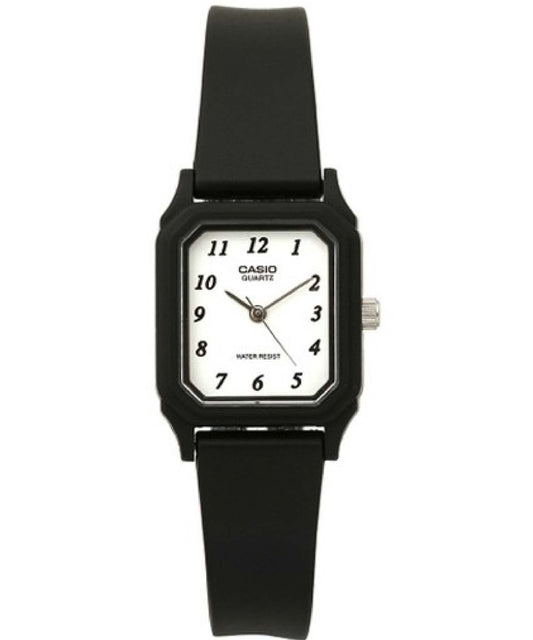 Casio men analog watch, white dial with comfortable strap, model CS-LQ-142-7BDF, Bahrain