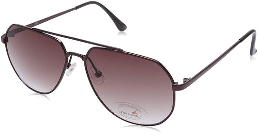 Fastrack Men's Sunglasses, Brown Lens, UV protected, M198BR3