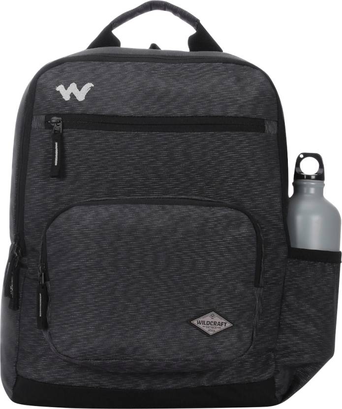 Wildcraft Evo 15 Rain covered Dark Grey 15" Backpack, EVO15GRY