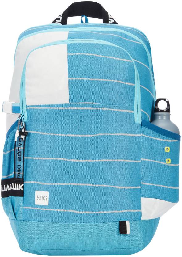 Wildcraft Squad 3 Lines Blue 19.5" Backpack, SQUAD3 LINESBLU