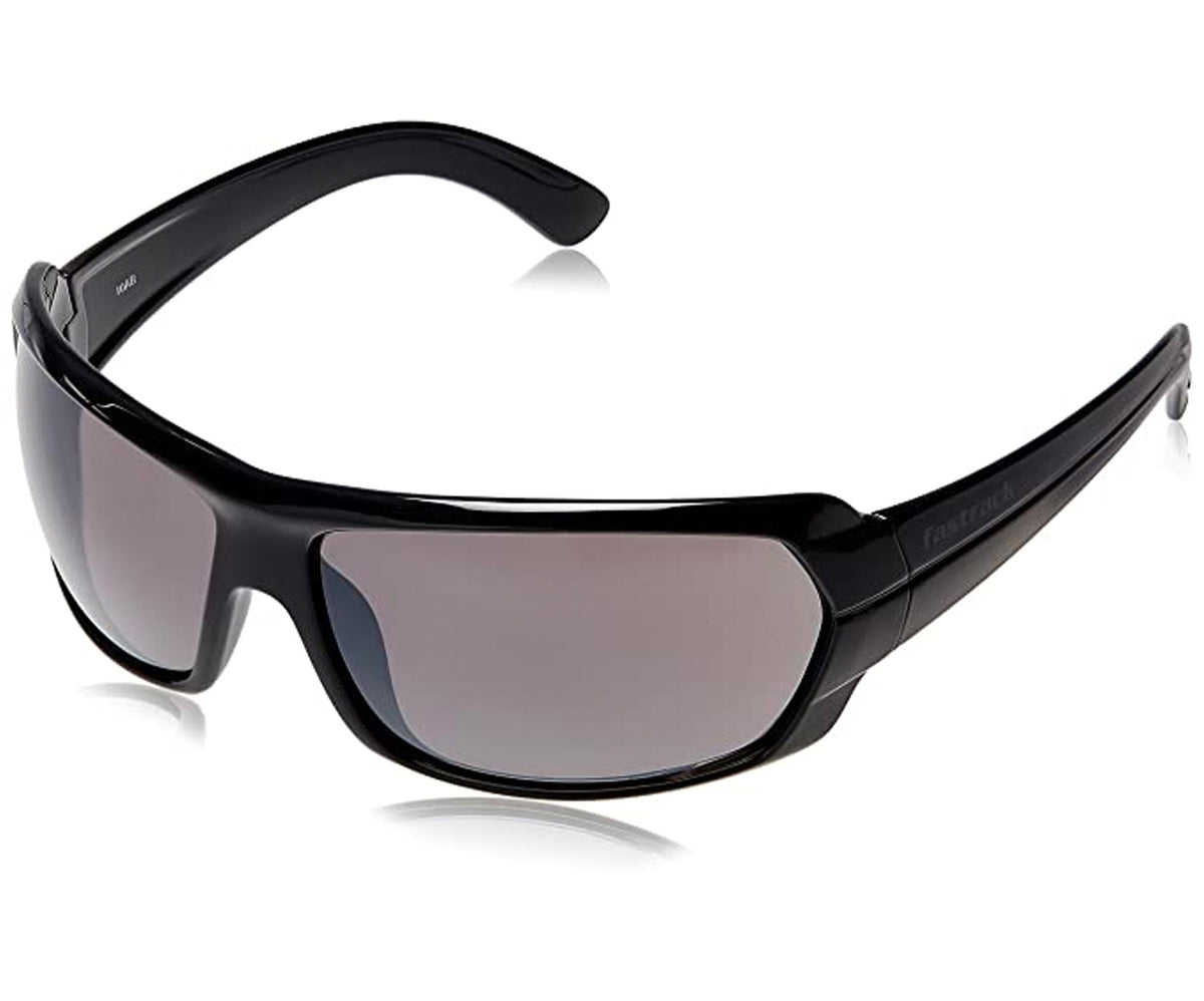 Fastrack Men Wraparound Sunglasses Black, P190BK1