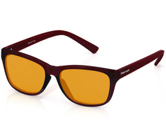 Fastrack Men's Wayfarer Sunglasses Brown, P357BR6P