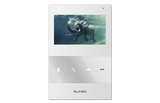 Slinex 4" Indoor Monitor With Memory, White, SQ-04M-W