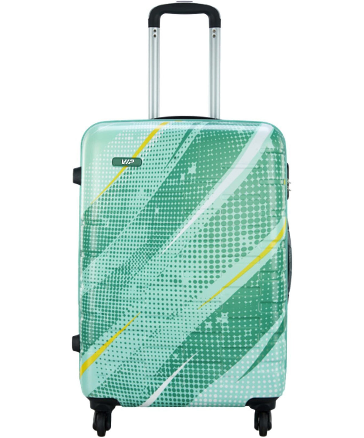 VIP Radiance Active 55cm, 4 Wheel Hard Case Trolley ,Green, RADIANCE ACTIVE55GN