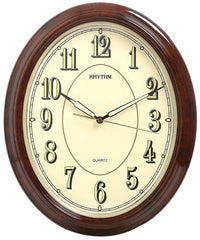 Rhythm Wall Clock, Super Luminous, CMG712NR06