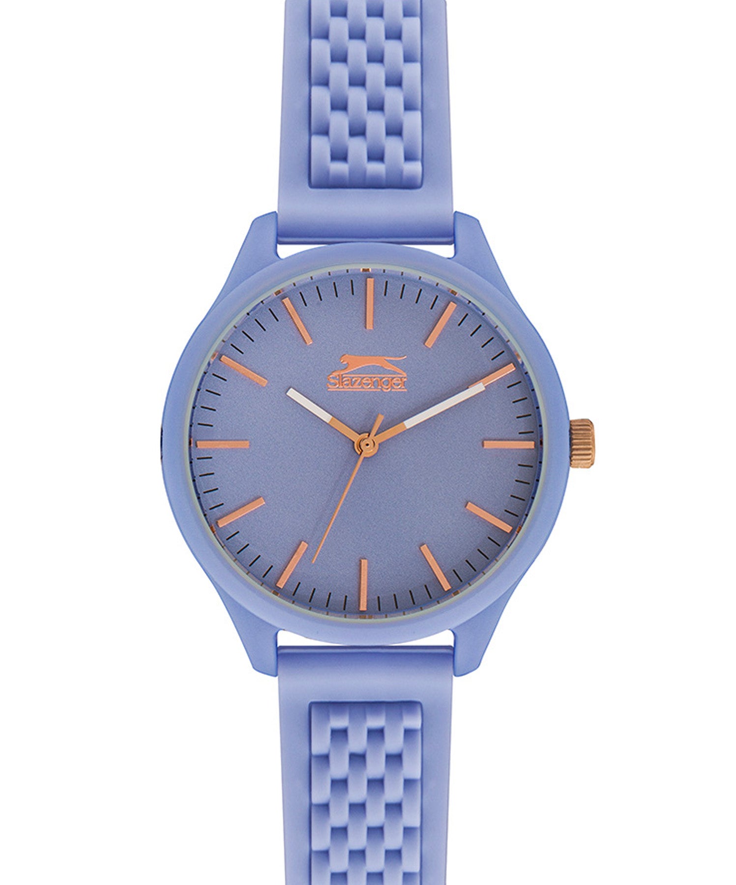 Slazenger Women's Watch Lilac dial Lilac Silicone Strap, SL.09.6370.3.05