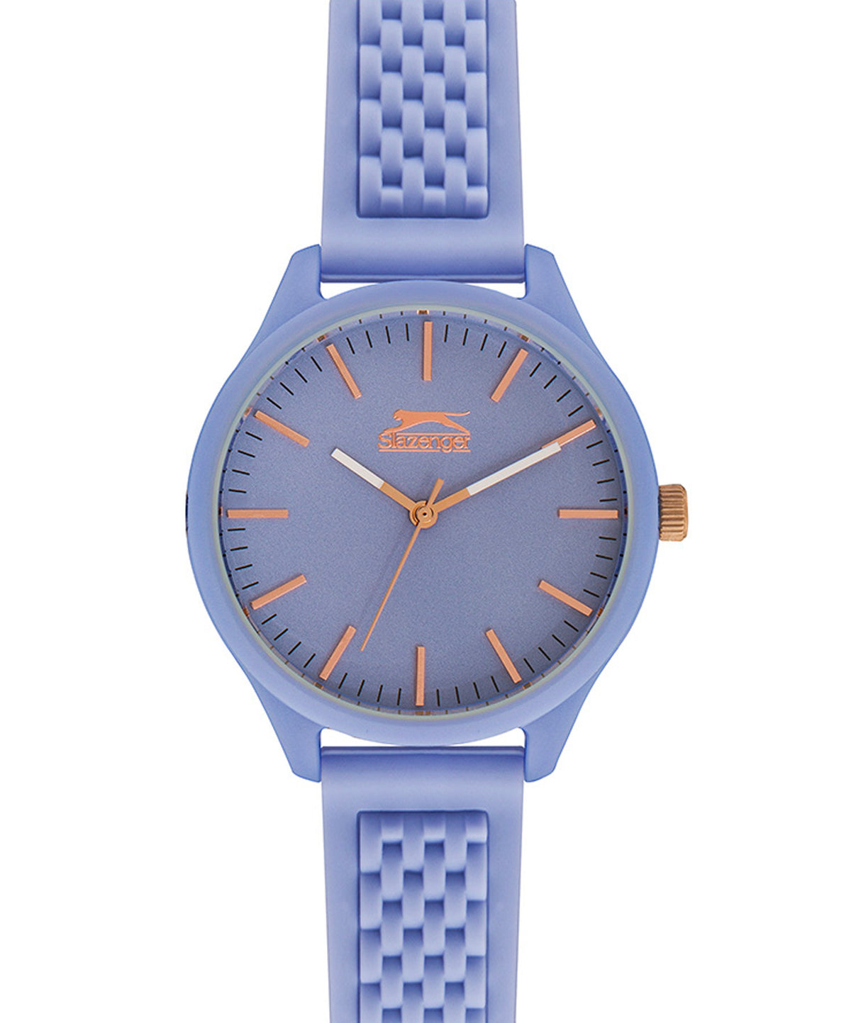 Slazenger Women's Watch Lilac dial Lilac Silicone Strap, SL.09.6370.3.05