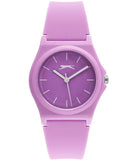 Slazenger Sport Women's Watch Purple dial Purple Silicone Strap, SL.09.6571.3.02