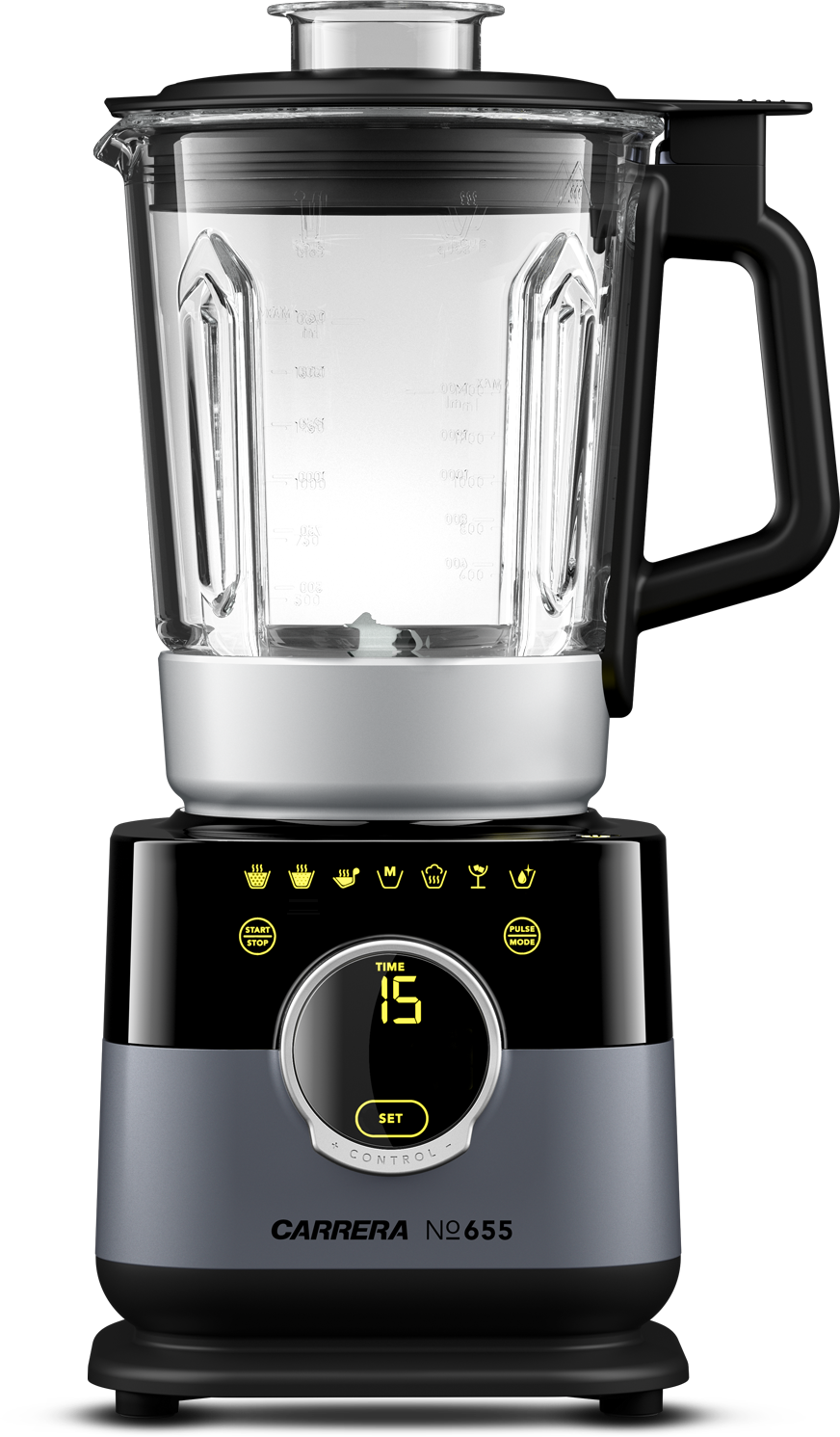 Carrera, Blender, 4 in 1 Blender,Stainless Steel, 1.75L, 1500 W, NO655