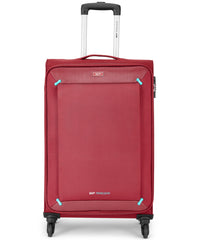 VIP 69cm, 4 Wheel Soft Casing Medium Check-In Trolley, Red, STAPPL69RD